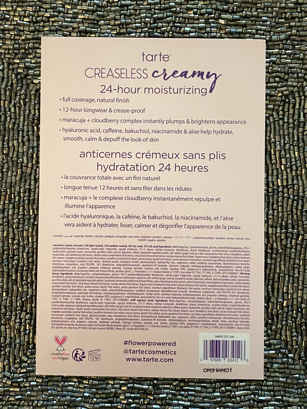 4️⃣ FOR 💲1️⃣5️⃣ TARTE Creaseless Creamy Concealer